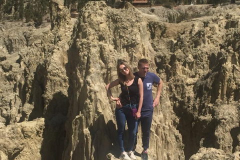 La Paz : visite guidée de la vallée de la Lune avec vue sur les AndesLa Paz: Moon Valley Guided Tour with Andes Views