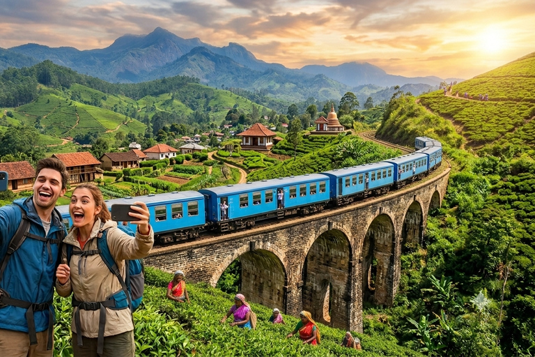 From Kandy: Nanu Oya to Ella Train Journey & Tea Highlands