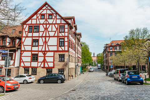 Nuremberg : Visite de la ville en train BimmelbahnNuremberg : visite de la ville et marchés de Noël