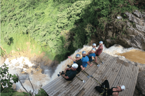Medellín: Excursion to Salto del Buey, natural connection with waterfalls and canopy.