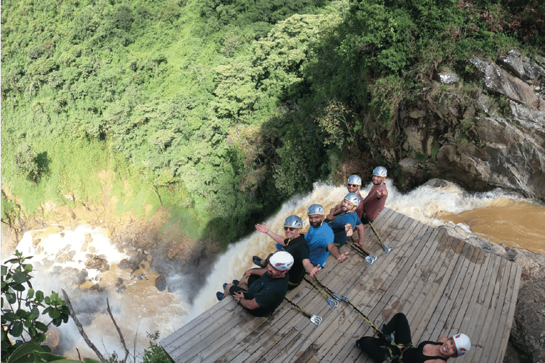 Medellín: Excursion to Salto del Buey, natural connection with waterfalls and canopy.