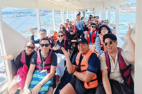 Boracay: Eilandhoppen met lunch en parasailing