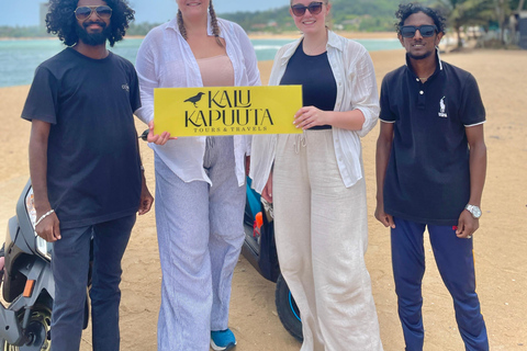 Galle: Private Full-Day Scooter Tour with Lunch and Guide Scooter Tour with a Swim
