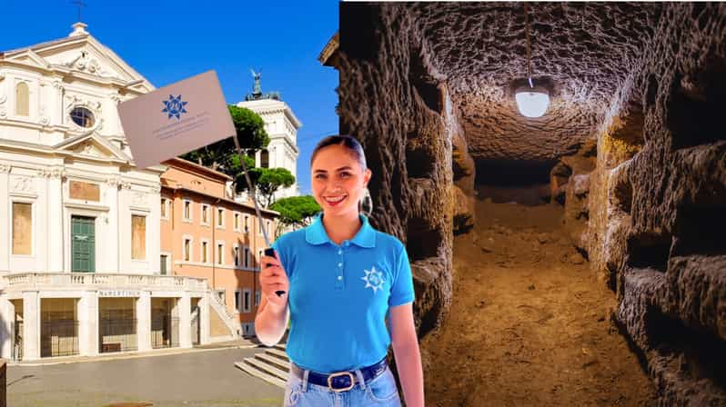 Roma sotterranea: Tour delle catacombe e della prigione di Mamertino