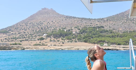 Ab Trapani: Favignana und Levanzo Mini-Kreuzfahrt mit Mittagessen