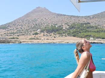 Desde Trapani Minicrucero Favignana y Levanzo con almuerzo
