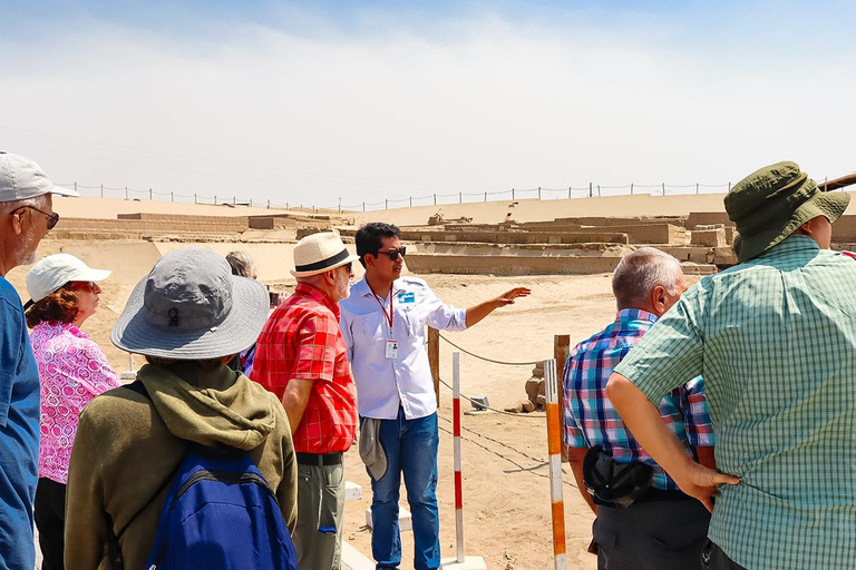 Excursão ao Peru profundo: Pachacamac + Almoço + Cidade de ShantyCom traslado de ida e volta do porto de Callao