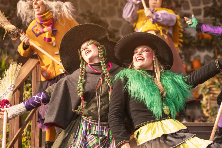 Köpenhamn: Halloween på Tivoli – inträde och åkatturHalloween på vardagar: Inträdesbiljett med obegränsade åkattraktioner