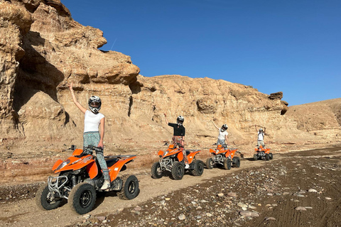 Von Marrakech aus: ATV Quad Bike Tour in der Agafay WüsteVon Marrakech aus: ATV-Quadbike-Touren in der Agafay-Wüste