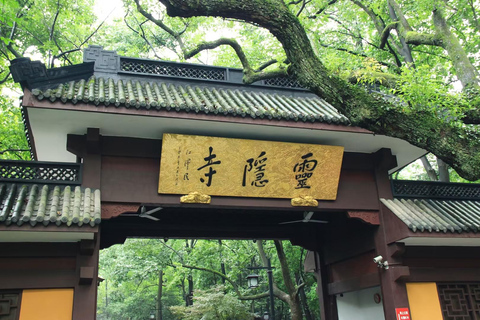Hangzhou: Lingyin Temple and Feilai Peak Guided Tour 13:00 Session