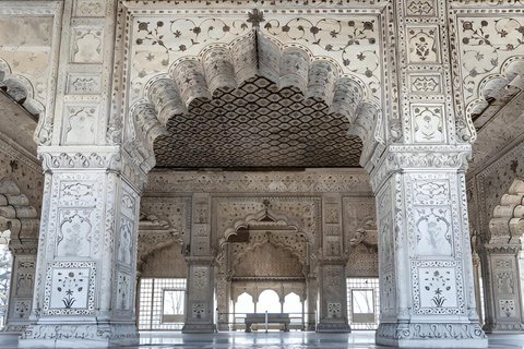 Tour guiado sin colas al emblemático Fuerte Rojo de DelhiTour solo al Fuerte Rojo con guía