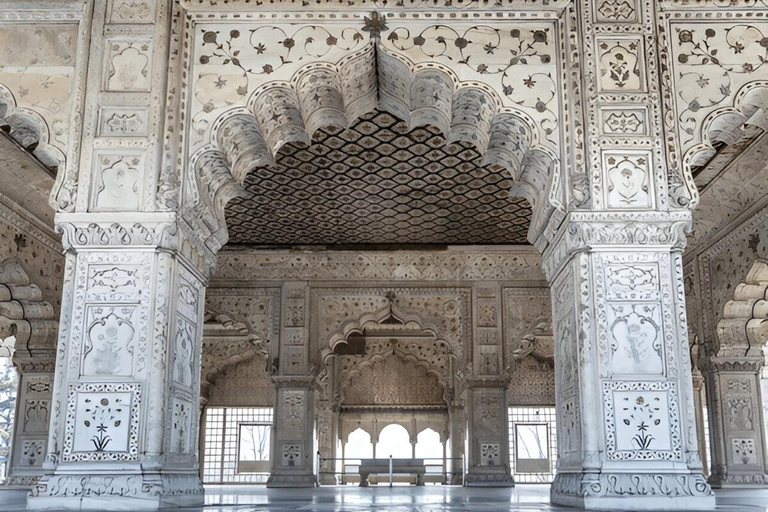 Tour guiado sin colas al emblemático Fuerte Rojo de DelhiTour solo al Fuerte Rojo con guía