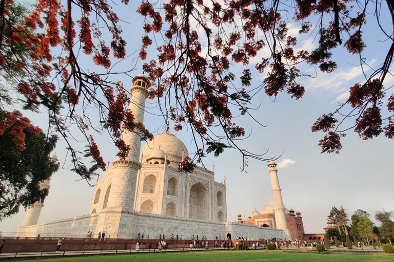 From Delhi: Private Taj Mahal Sunrise Tour with Breakfast Delhi: Private Taj Mahal Sunrise Tour By Car With Breakfast