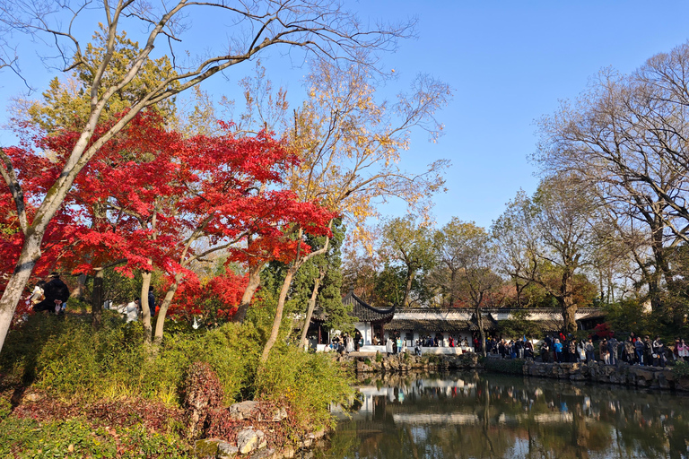 Wycieczka z Szanghaju do klasycznego ogrodu i miasta wodnego Suzhou