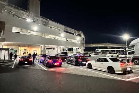 Tokyo : visite privée en voiture JDM avec Daikoku et Umihotaru PA