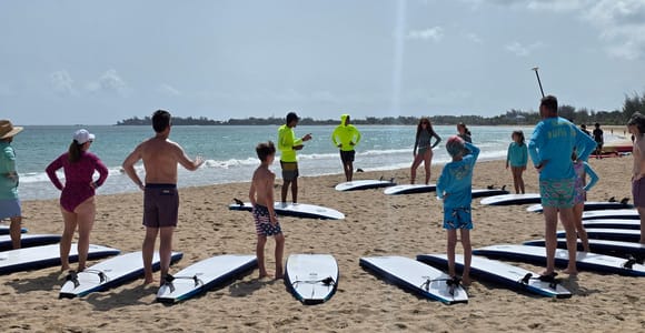 San Juan: Private Surf Lesson + Board Time Included