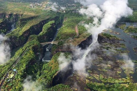 Victoria Falls: Guided Tour with Big Tree & Market Visit