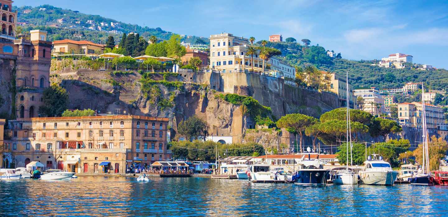 Von Rom aus: Tagestour Pompeji, Amalfiküste und Sorrent