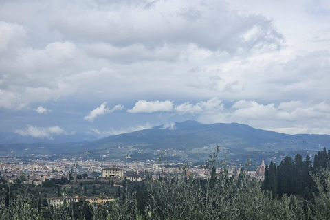 Golf cart tour of the hills of Florence and Piazza Michelangelo