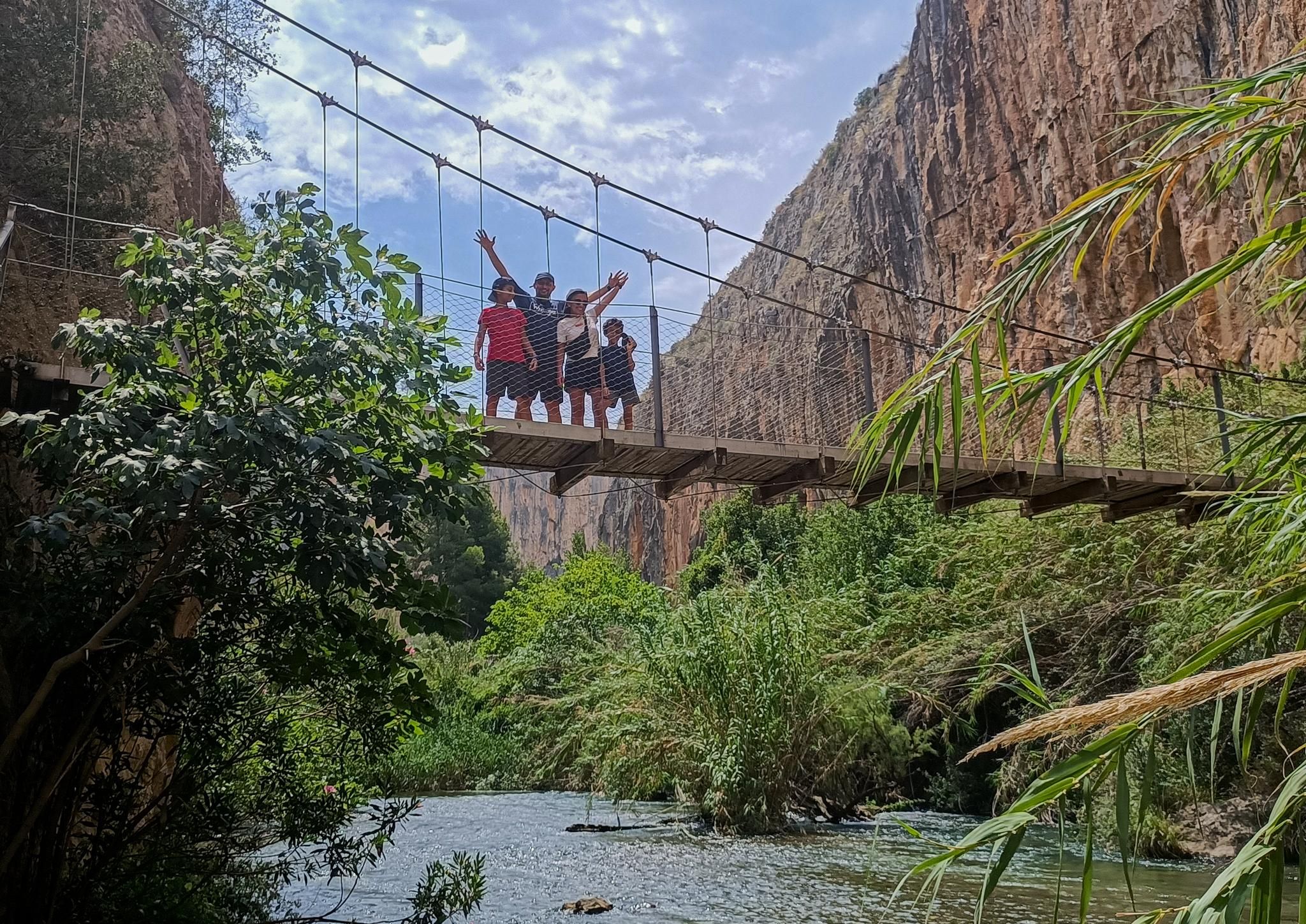 Von Valencia aus: Chulilla, Turia-Schlucht, Hängebrücken...