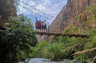 Von Valencia aus: Chulilla, Turia-Schlucht, Hängebrücken...