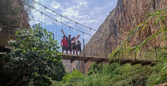 Von Valencia aus: Chulilla, Turia-Schlucht, Hängebrücken...