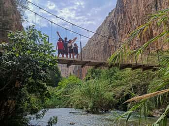 From Valencia: Chulilla, Turia Canyon, Hanging bridges...