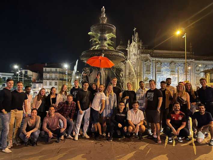 Porto: Pub Crawl com 5 Drinks