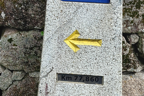 Roads from Tui to Santiago Compostela