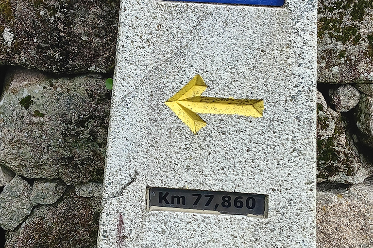 Roads from Tui to Santiago Compostela