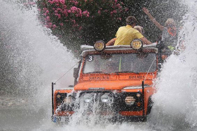 Alanya: Safári de jipe, Dim Stream e Dim Cave com almoçoAlanya: Jepp Safari + Taxa de entrada na caverna Dim Tour incluído