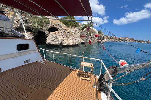 Palermo: Boat Tour With Aperitif Snorkeling And Cave Tour