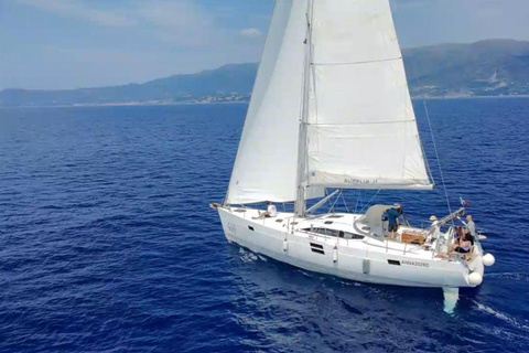 Genoa: Premium Private Sailing Day with Lunch and Swim