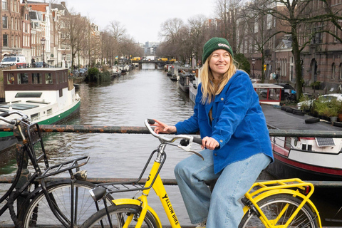 Amsterdam: Cykeluthyrning2 timmars cykeluthyrning