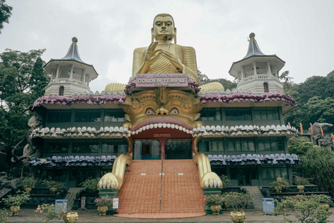 Colombo: Sigiriya Rock Fortress & Dambulla Cave Temple Tour