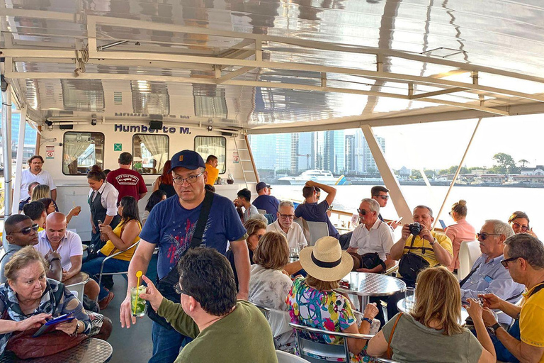 布宜诺斯艾利斯：含开放式酒吧的拉普拉塔河日落巡游1 小时游览