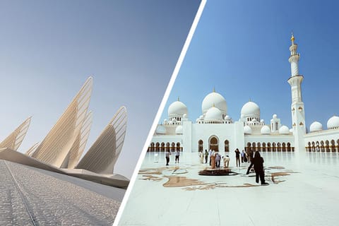 Abu Dhabi Grand Mosque with Zayed National Museum Tour