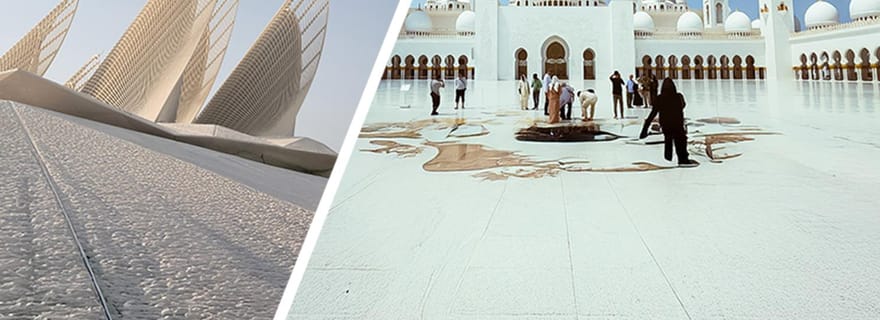 Visite de la Grande Mosquée d'Abou Dabi et du Musée national Zayed