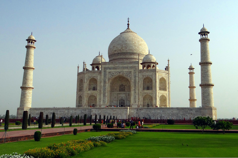 De Delhi : TajMahal et Fort d&#039;Agra avec marché aux fruits d&#039;Agra