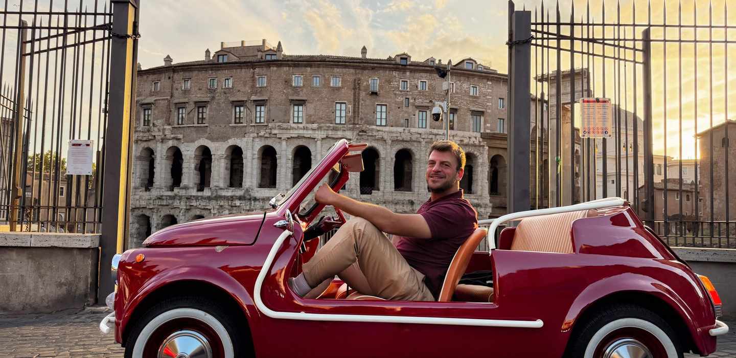 Tour im 500 Dolce Vita: Rom im Handumdrehen