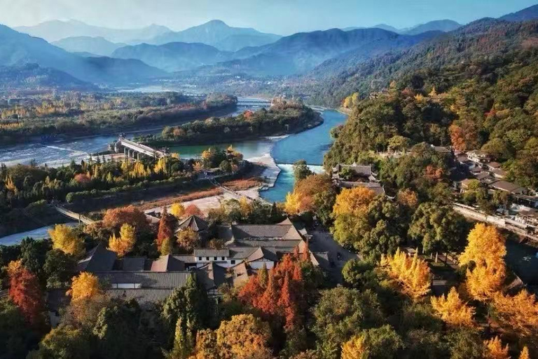 Sichuan：Dujiangyan & Panda Valley +opt Guide Dujiangyan Admission + pick up/drop off servie