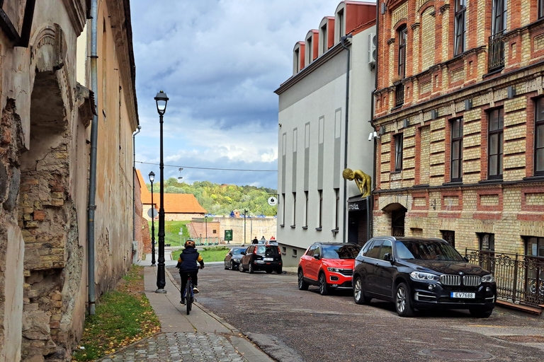 Vilna: tour alternativo guiado en bicicleta por la ciudad de Vilna