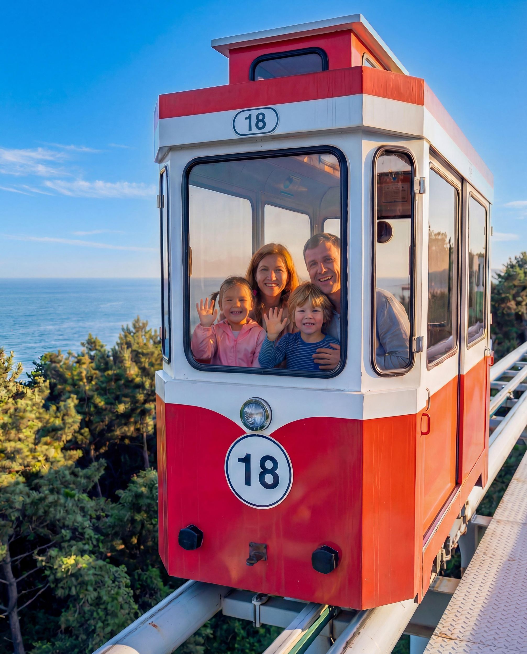 Busan: Kleingruppe mit Hotelabholung, Himmelskapsel, ortskundiger Guide