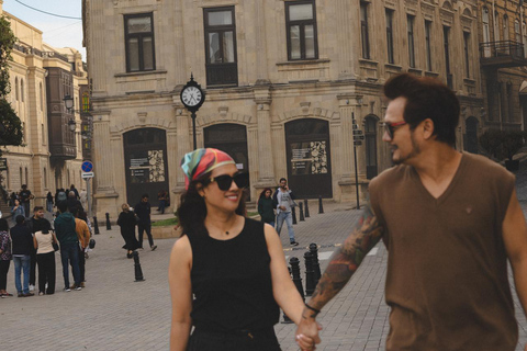 巴库城市与黄金时刻摄影体验巴库城市和黄金时刻摄影体验