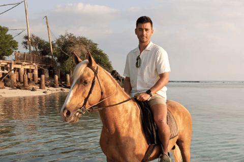 Gili Trawangan: Paseos a caballo por la playa30 minutos