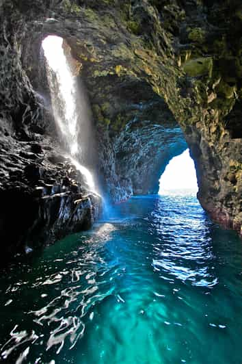 Nā Pali-kusten Zodiac Raft Havsgrottor + Snorkling Expedition ...