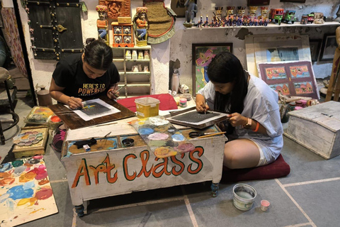 Udaipur: Lakeview Painting Workshop with Refreshments