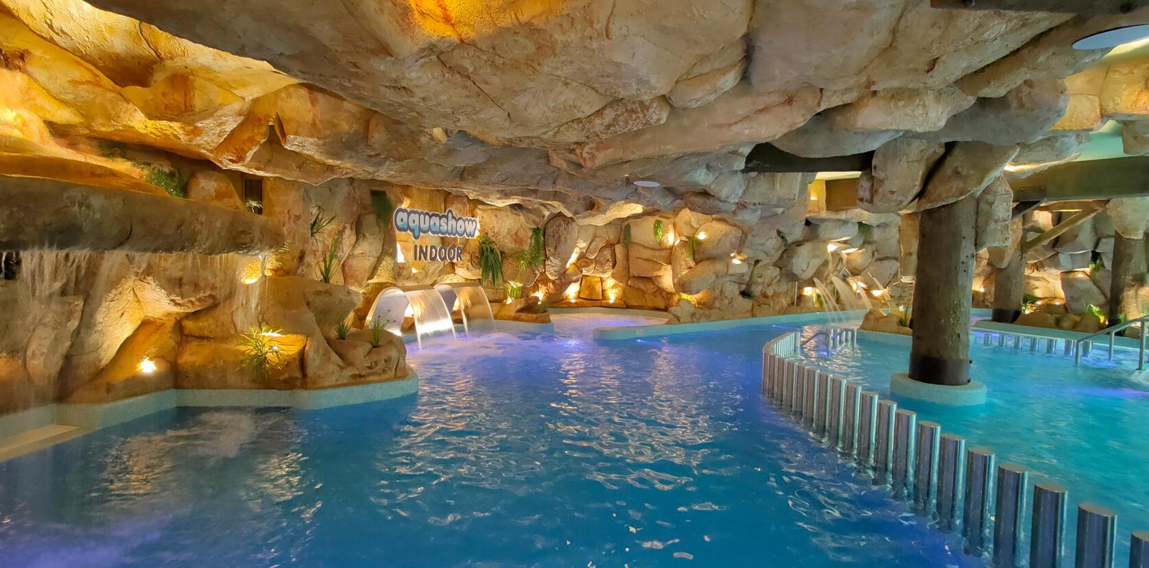 Aquashow Wasserpark Transfer von Albufeira Gebiet