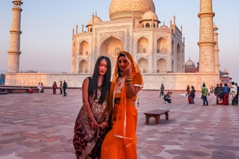 Delhi: visite du même jour du Taj Mahal, du Fort Rouge et du Baby Taj