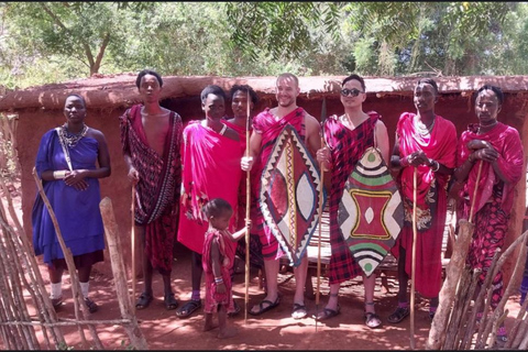Zanzibar: Maasai village Tour with Sunset Dhow Cruise Maasai Village Tour and Sunset Cruise From North-East